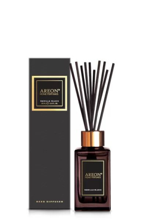 Черная Ваниль диффузор AREON Premium Sticks